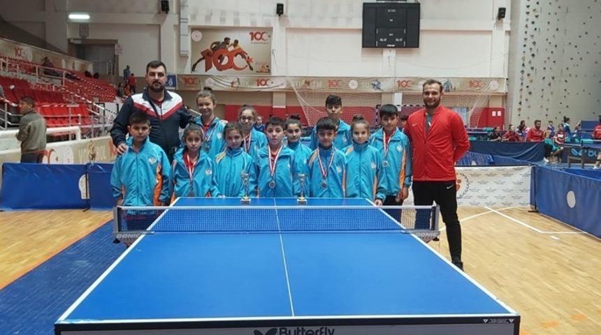 Masa Tenisi B&ouml;lge ikincisi oldu