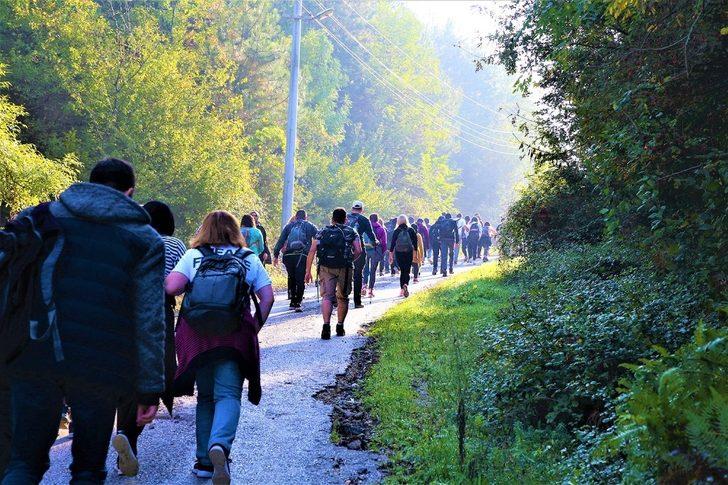 Doğa yürüyüşleri Akçay ile Nuruosmaniye parkuruyla devam etti G3