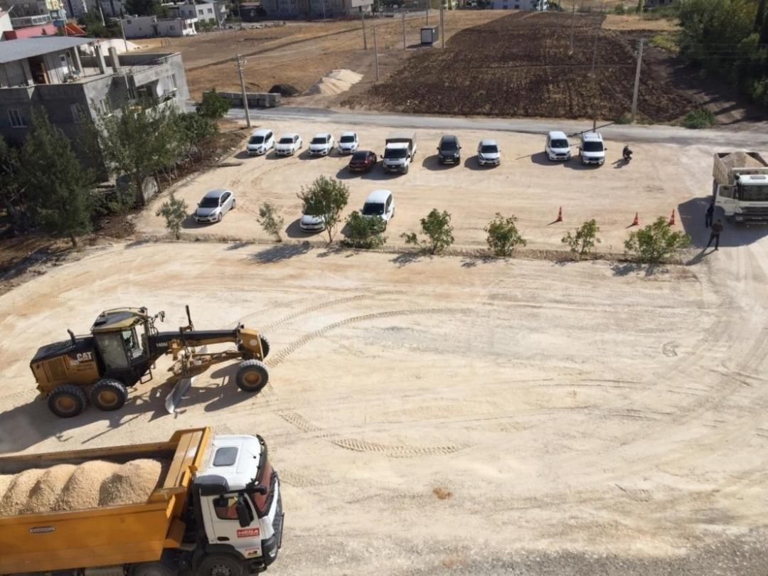 Adıyaman Belediyesi hizmet binasında &ccedil;evre d&uuml;zenlemesi