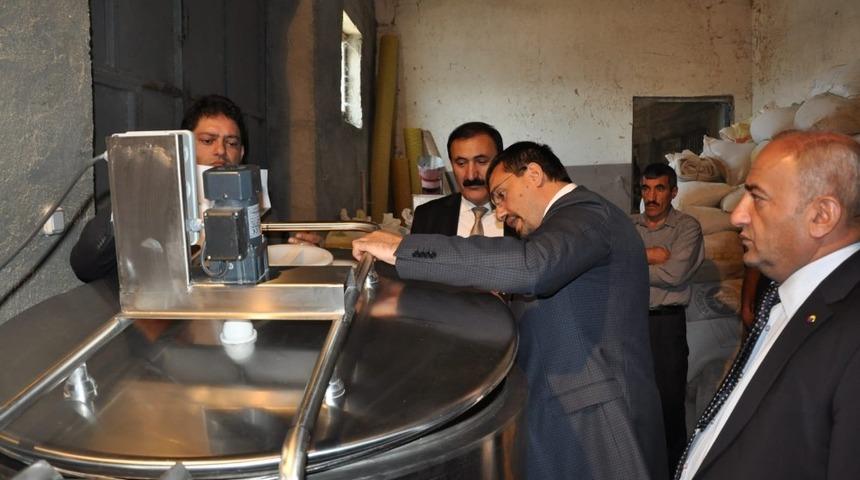 Başkan S&uuml;er, &lsquo;Soğuk Zincir S&uuml;t Kurulumu&rsquo; projesini yerinde inceledi