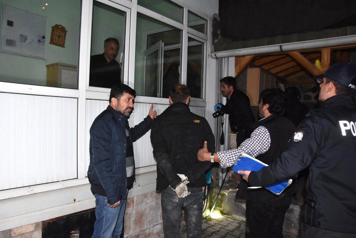 Hırsızlık şüphelisi havalandırma boşluğunda yakalandı G1