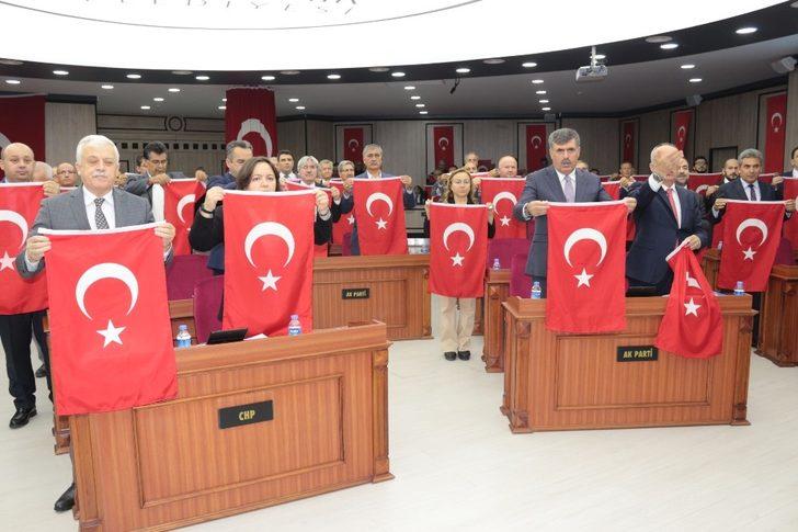 Büyükşehir Belediye Meclisinden Barış Pınarı Harekatı’na destek G5