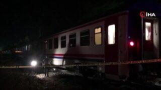 Ankara'da korkunç olay! Raylara düşen kadın trenin altında kalarak hayatını kaybetti