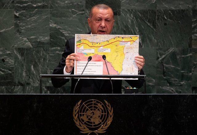 Cumhurbaşkanı Erdoğan güvenli bölgeye dair planlarını Eylül ayındaki BM Genel Kurulu'nda dünyayla paylaşmıştı