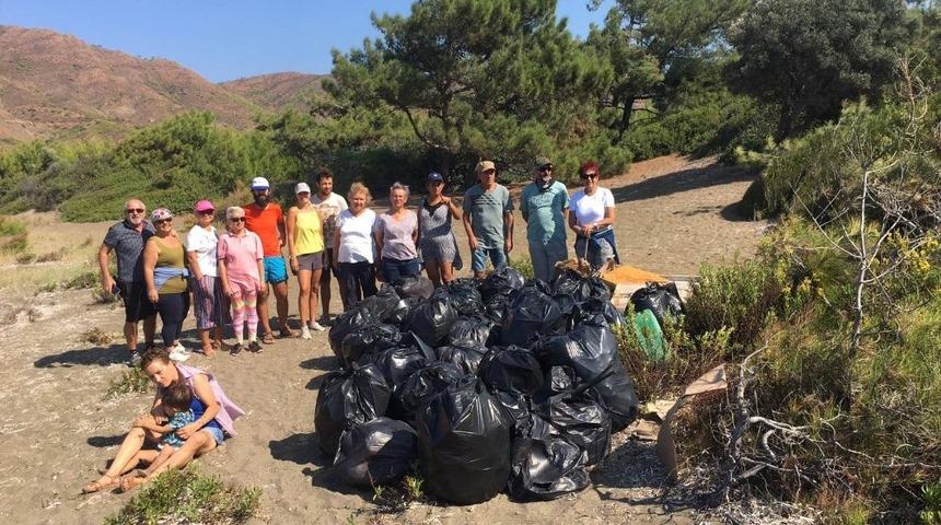 Kirlilik Avcıları Dat&ccedil;a&rsquo;yı temizlemeye devam ediyor