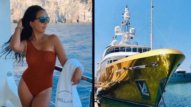 26 binle başladı şimdi altın kaplama yatı var! 