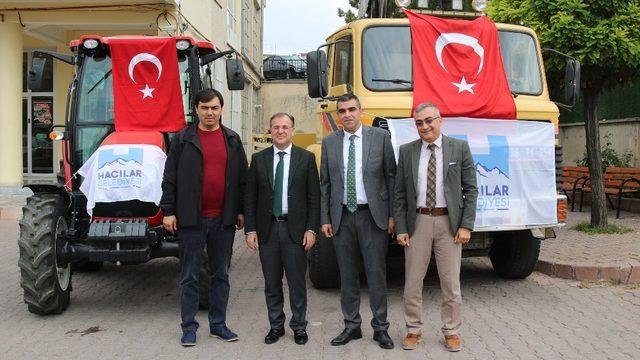 Hacılar Belediyesi Araç Filosu Güçleniyor