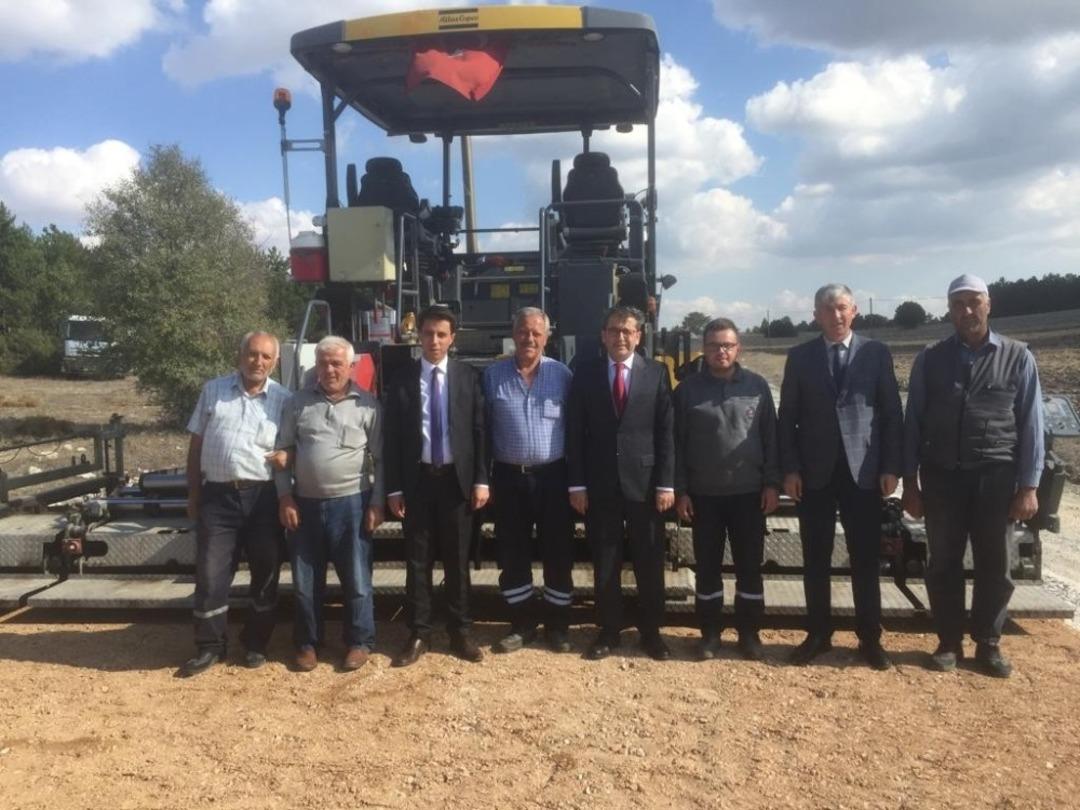 Aslanapa&rsquo;da grup yolu &ccedil;alışmaları