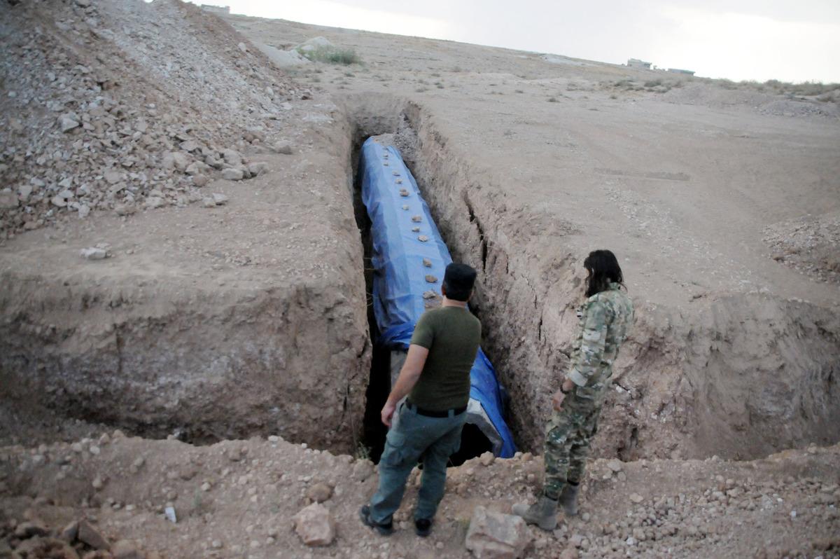 PKK/YPG&rsquo;li ter&ouml;ristlerin Tel Abyad&rsquo;daki t&uuml;nelleri ortaya &ccedil;ıktı! Kenti k&ouml;stebek yuvasına &ccedil;evirmişler