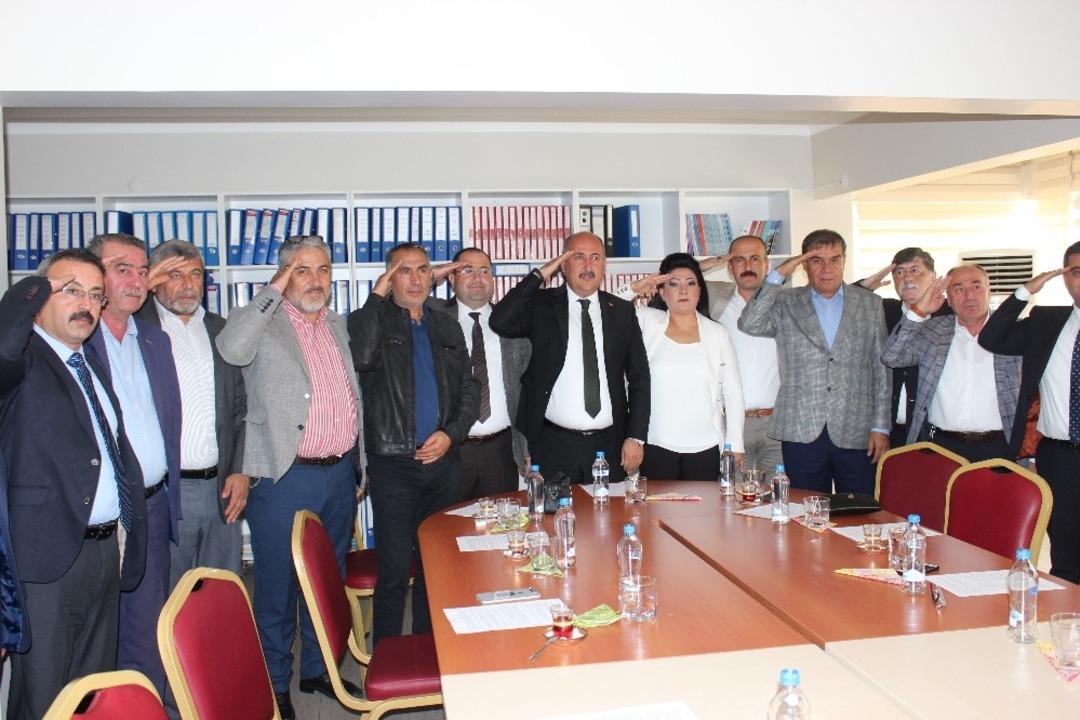 Yahşihan Belediye Meclisinden Mehmet&ccedil;iğe asker selamı