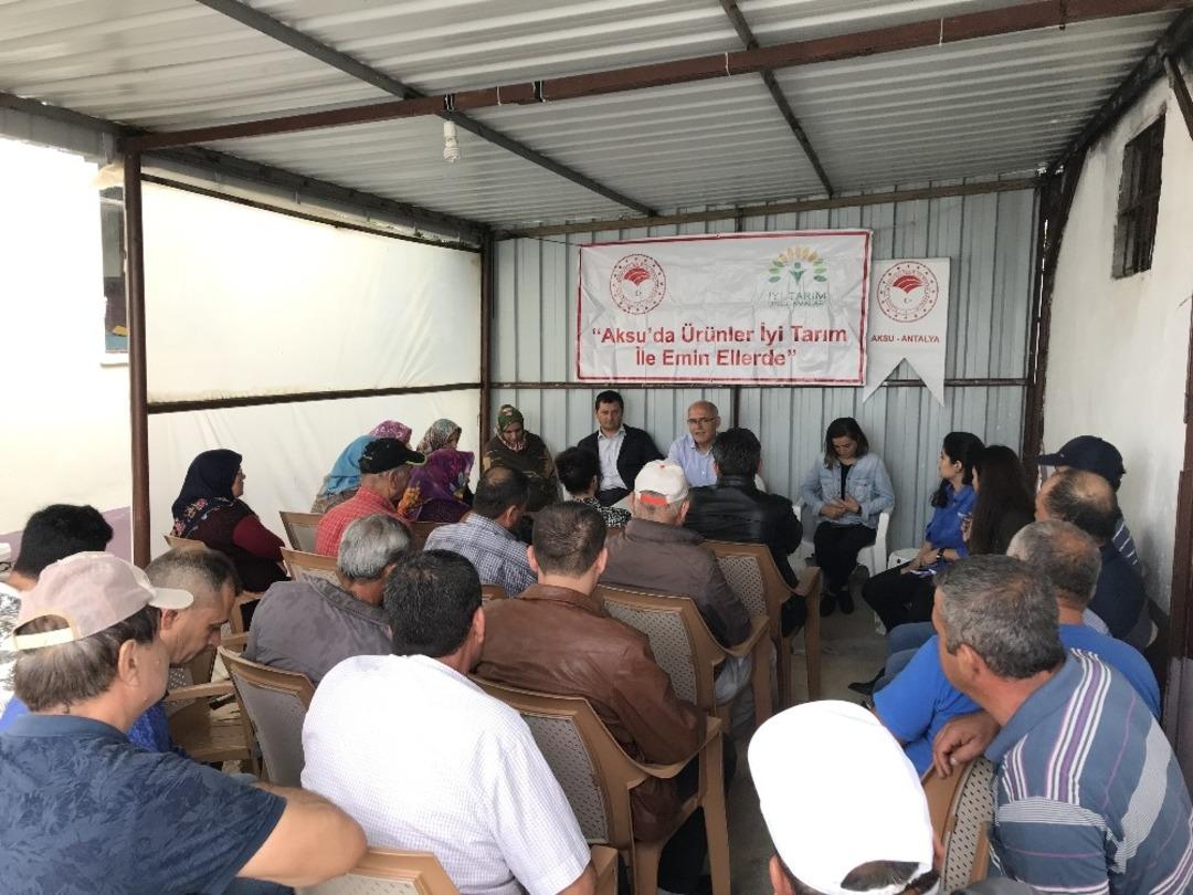 Antalya&rsquo;da iyi tarım uygulamaları yaygınlaşıyor