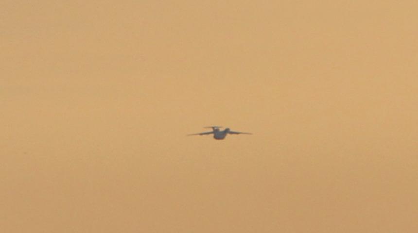 Uçak kazası tatbikatı