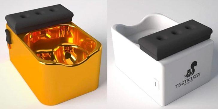 Testisler için “Mini Jakuzi” ürettiler: Bu bir şaka değil! G1