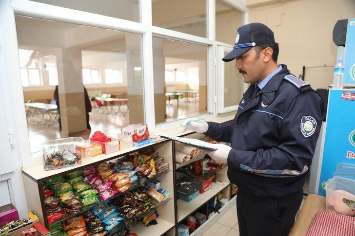 Talas Belediyesi’nden Okul Kantinlerine Denetim G1