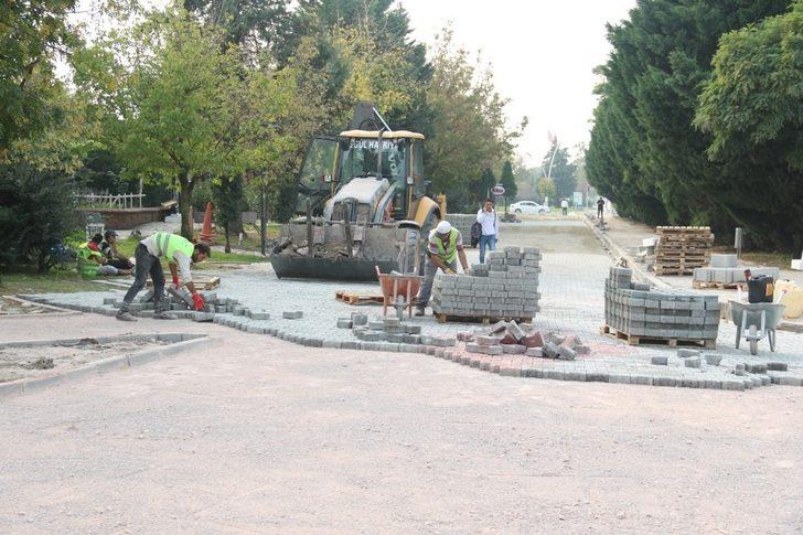 Büyükşehir’den balık restoranları otoparkında çalışma G1