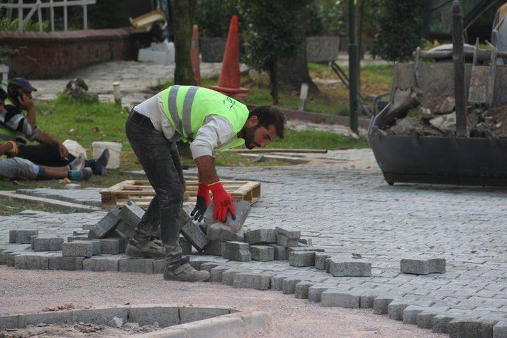 Büyükşehir’den balık restoranları otoparkında çalışma G2