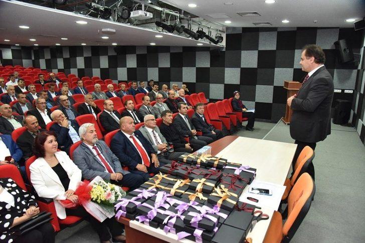 Başkan Şahin muhtarlarla bir araya geldi G2