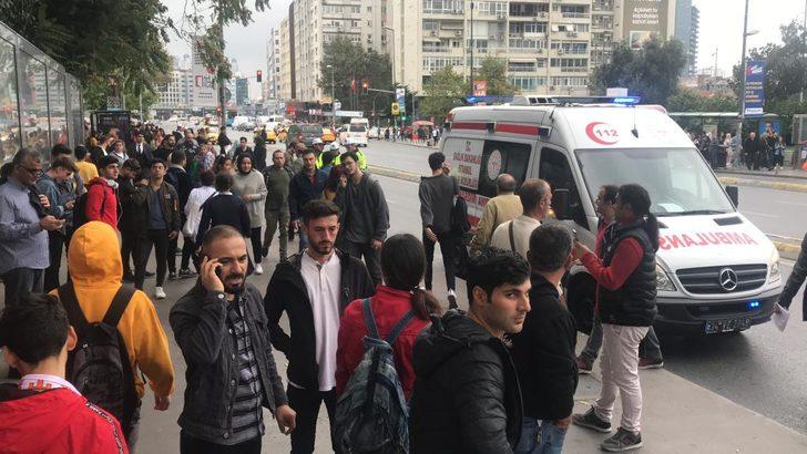 Şişli-Mecidiyeköy Metro İstasyonu'nda intihar girişimi (1) G3