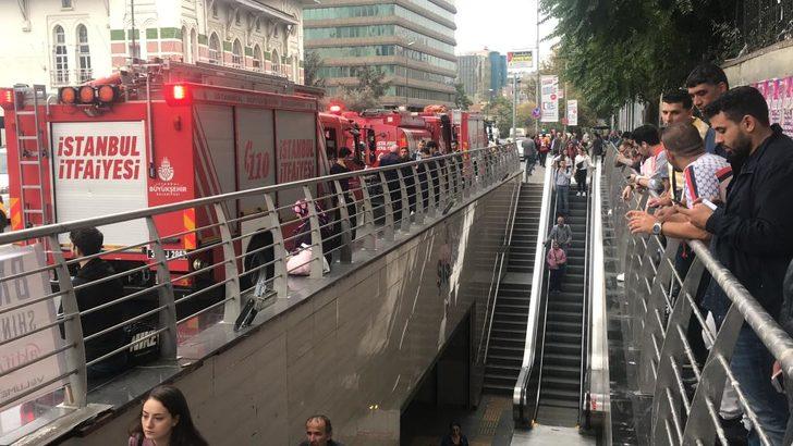 Şişli-Mecidiyeköy Metro İstasyonu'nda intihar girişimi (1) G4