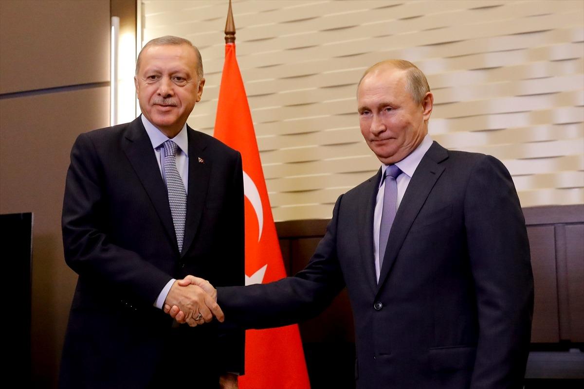 Tarihi g&ouml;r&uuml;şme sonrası Erdoğan ve Putin'den ortak a&ccedil;ıklama!
