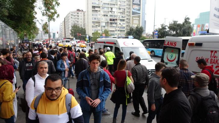 Mecidiyeköy metro istasyonunda intihar  G5
