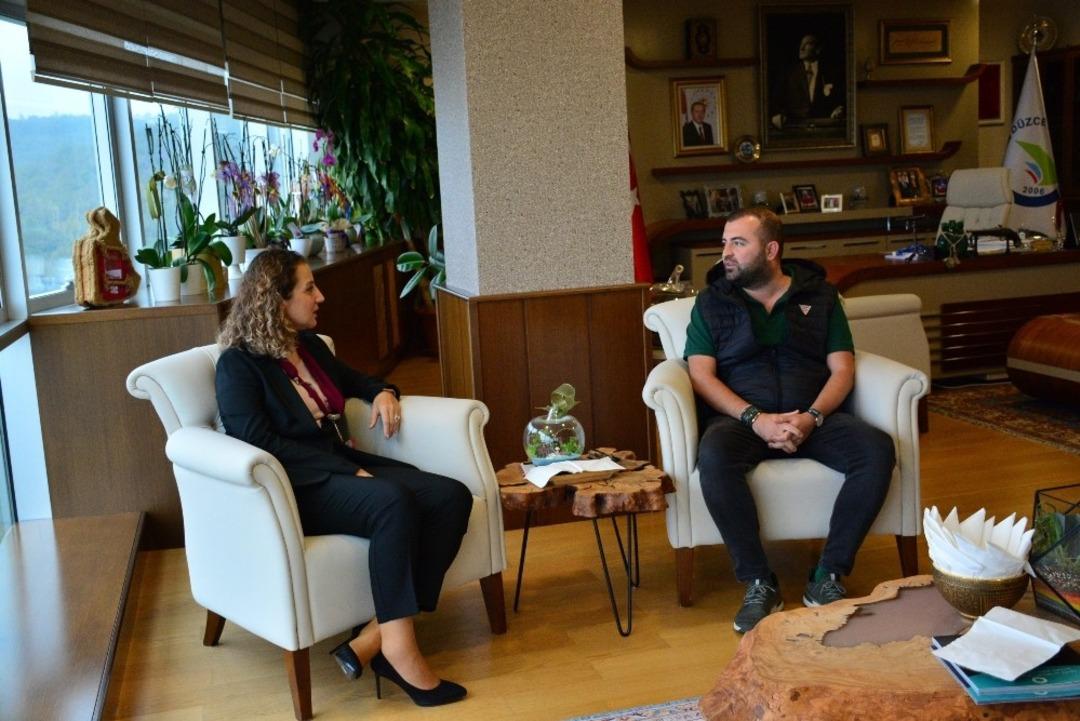 Gastronomi yazarı Eray Kılı&ccedil; D&uuml;zce &Uuml;niversitesi&rsquo;nde