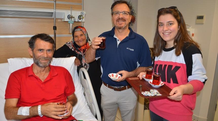 Bağırsağından mesane yapılan hasta sağlığına kavuştu