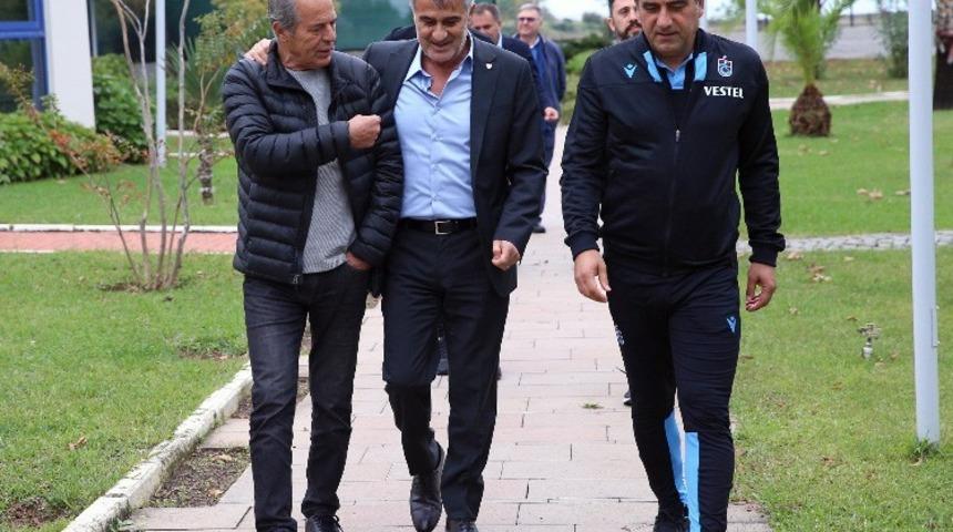 Şenol G&uuml;neş&rsquo;ten Trabzonspor&rsquo;a ziyaret