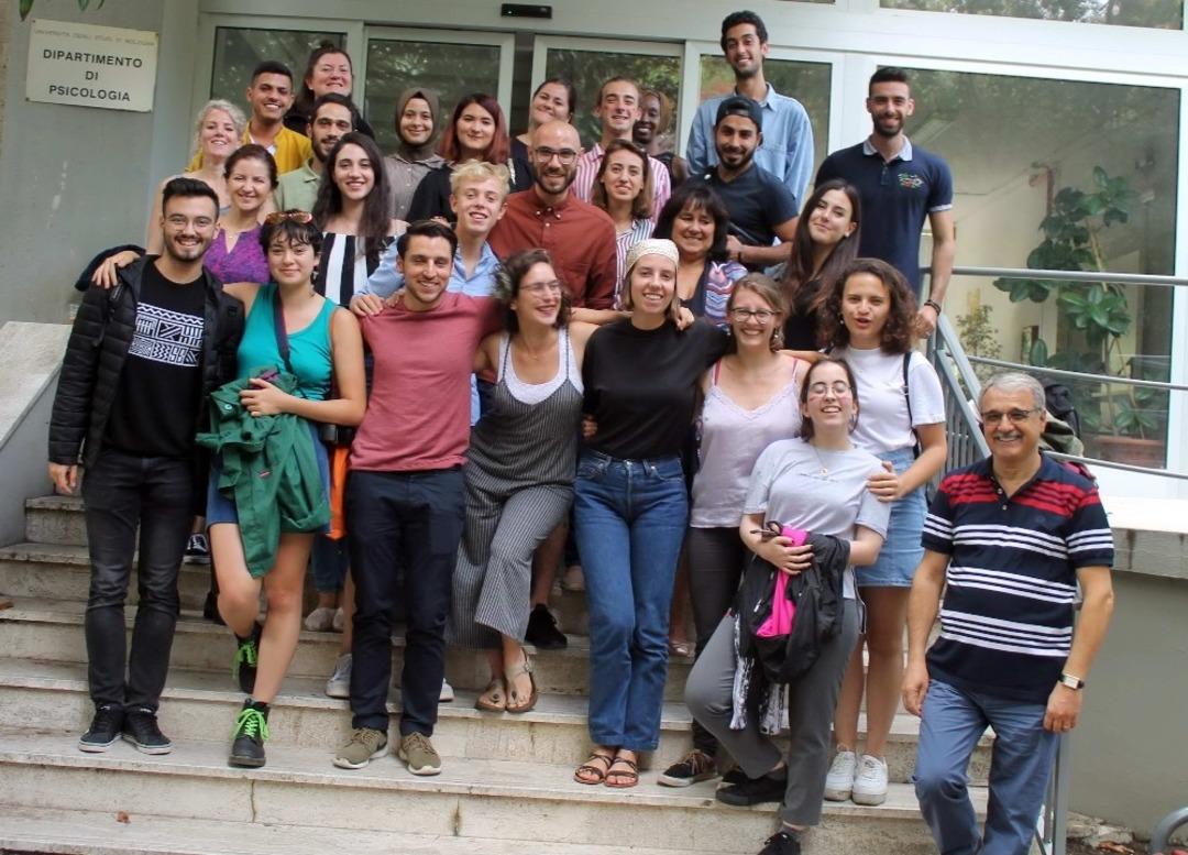 GA&Uuml;N &ouml;ğrencileri Barış El&ccedil;ileri Projesi kapsamında İtalya&rsquo;da