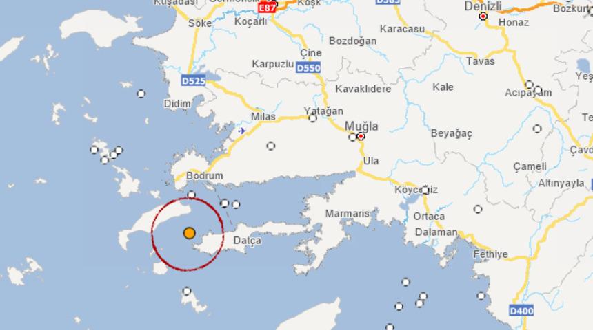 Son dakika: Ege Denizi'nde 3,5 büyüklüğünde deprem! (AFAD-Kandilli son depremler)