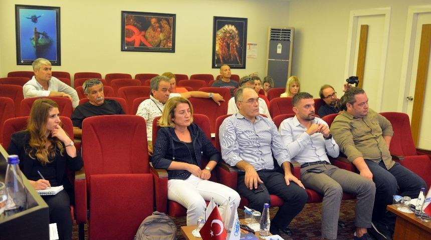 DTO Antalya Şube Başkanı Çetin: "İşimizi makamda değil denizlerde yapıyoruz"