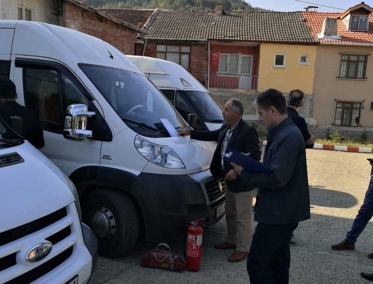 Safranbolu’da öğrenci servis araçları denetlendi G1
