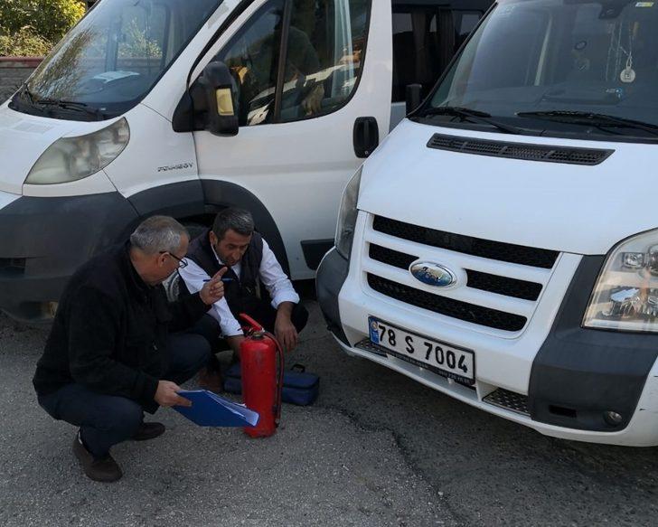 Safranbolu’da öğrenci servis araçları denetlendi G3