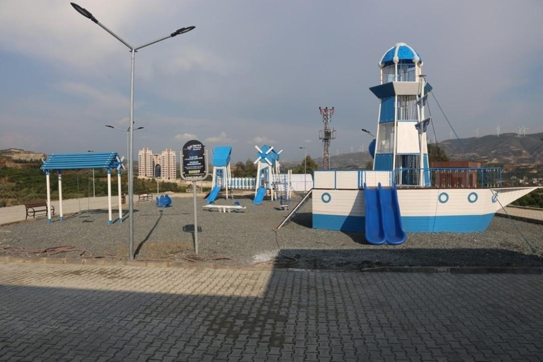 Samandağ&rsquo;da &ccedil;&ouml;p toplama alanı kent parka d&ouml;n&uuml;ş&uuml;yor