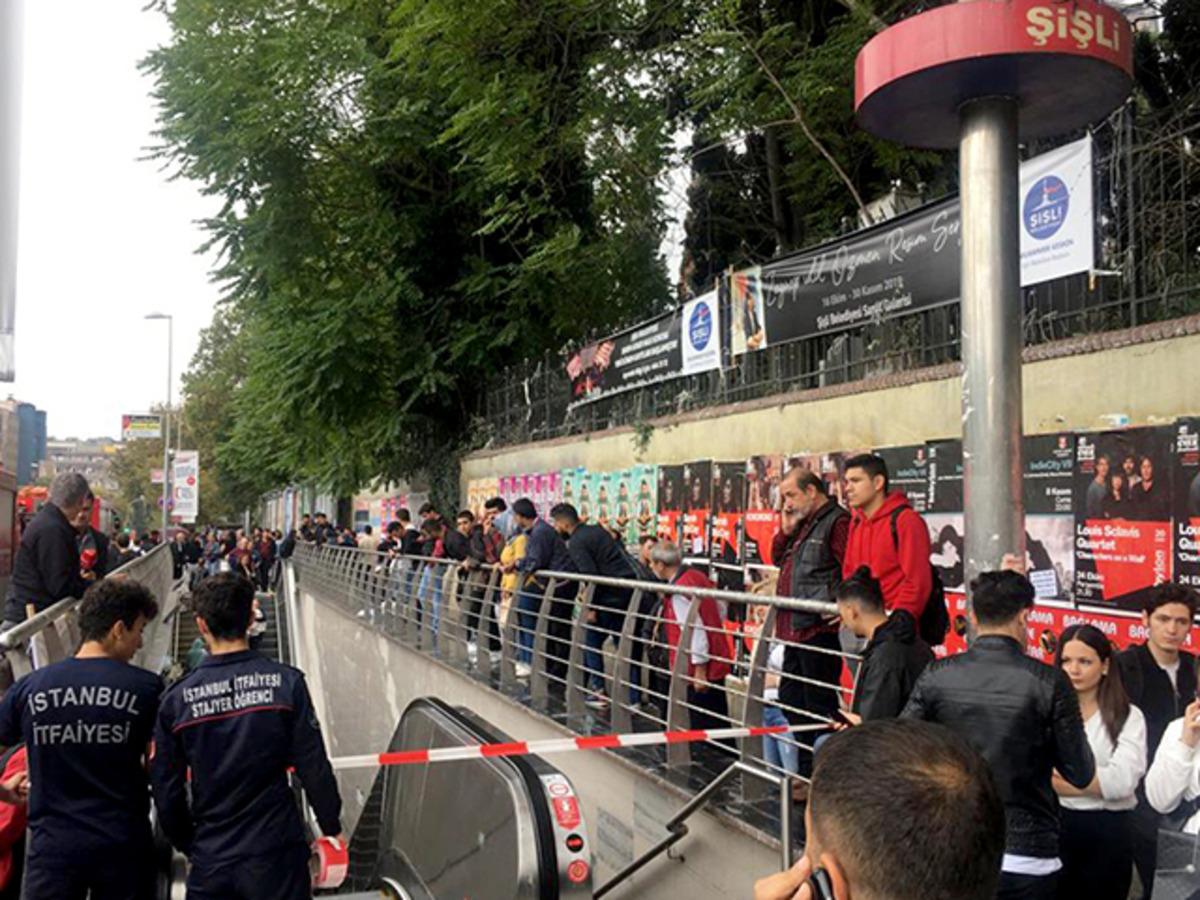 Mecidiyek&ouml;y metro istasyonunda intihar 