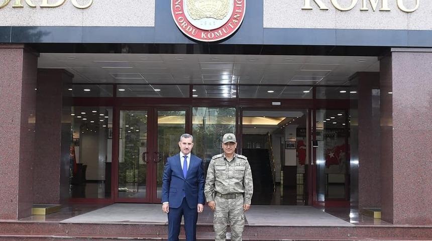 Başkan &Ccedil;ınar&rsquo;dan, 2. Ordu&rsquo;ya destek ziyareti