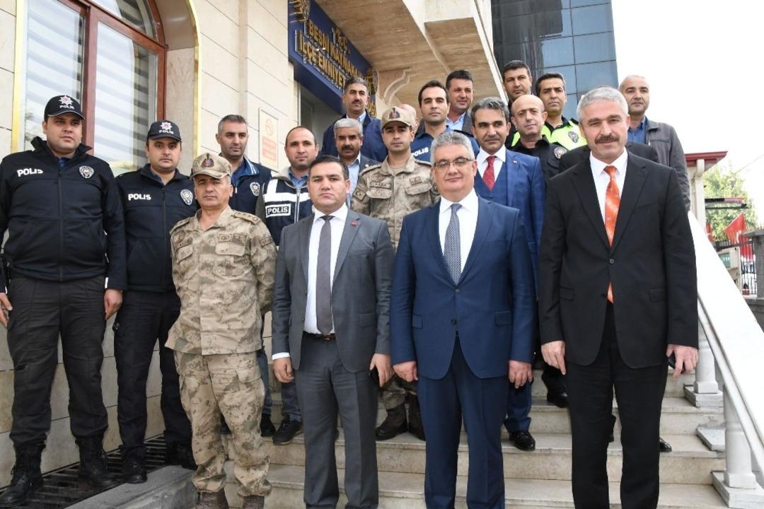 Vali Aykut Pekmez&rsquo;den Besni il&ccedil;esine ziyaret