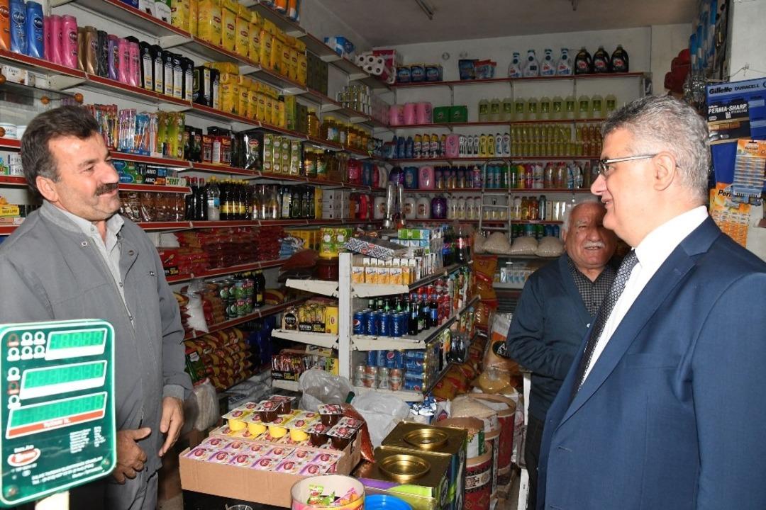 Vali Aykut Pekmez&rsquo;den Besni esnafı ve STK&rsquo;lara ziyaret