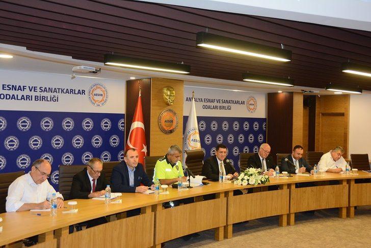 Ulaşım esnafının sorunları görüşüldü G3