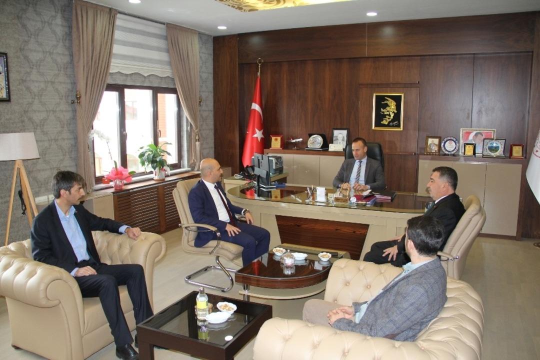 T&uuml;rk Eğitim Sen&rsquo;den Ağrı Milli Eğitim M&uuml;d&uuml;r&uuml; Tekin&rsquo;e ziyaret