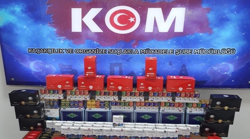 &Ccedil;an&rsquo;da g&uuml;mr&uuml;k ka&ccedil;ağı cinsel i&ccedil;erikli &uuml;r&uuml;nler yakalandı