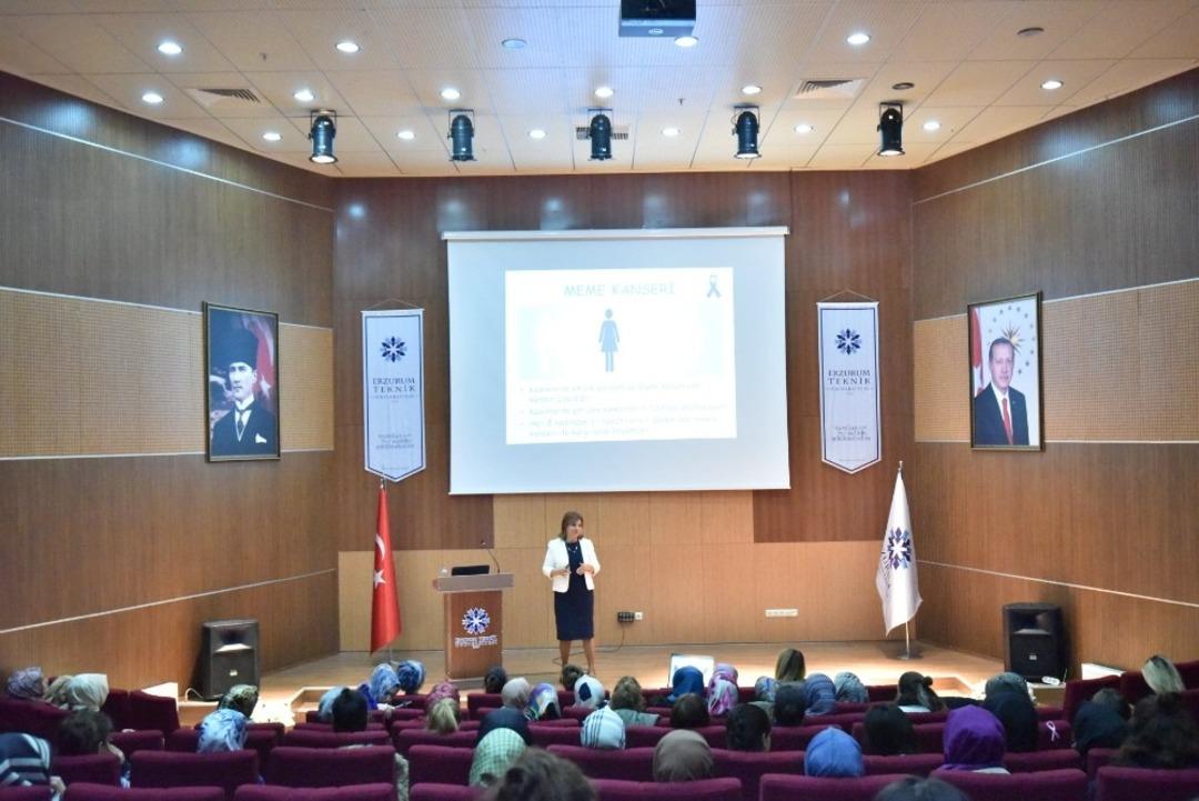 ET&Uuml;&rsquo;de  "Meme Kanseri ve Korunma Konferansı" ger&ccedil;ekleştirildi