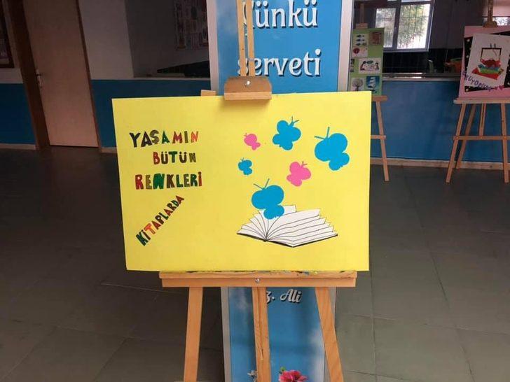 Emet’te kitap okuma afiş çalışmaları sergisi G3