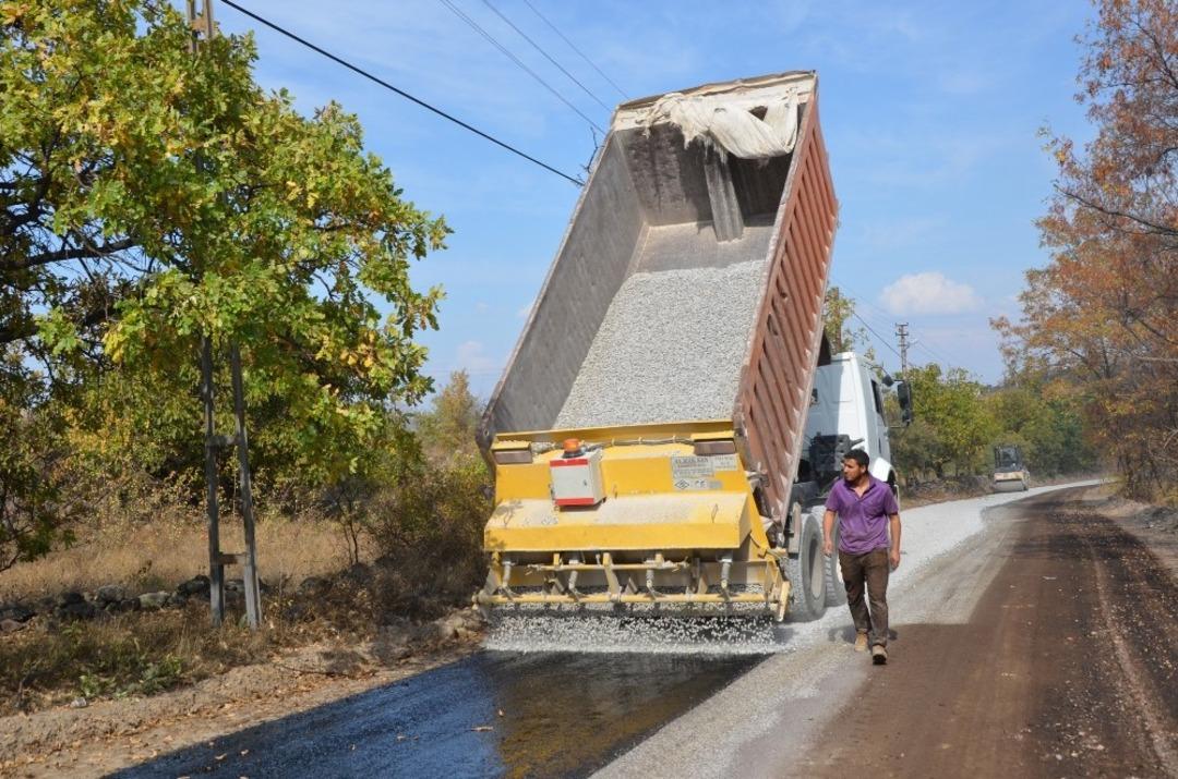 Hacılar&rsquo;da yollar kışa hazır