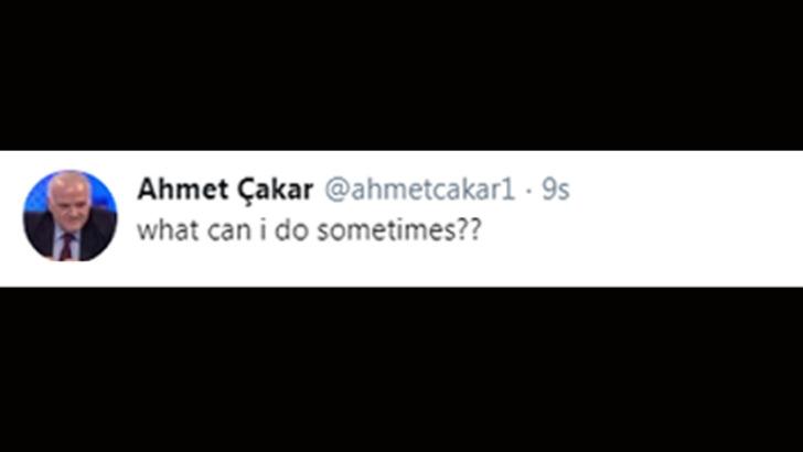 Ahmet Çakar'dan Fatih Terim'e imalı tweet G1