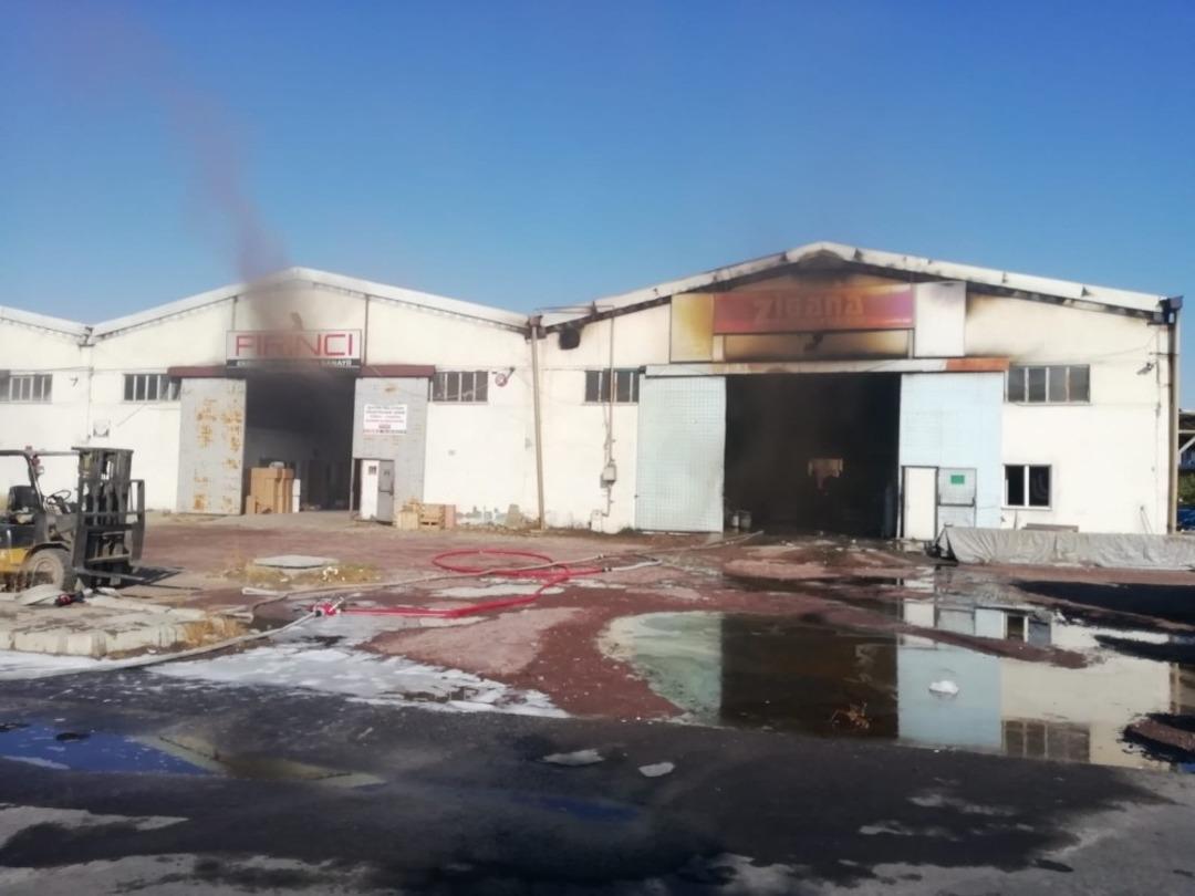 İş&ccedil;ilerin &ccedil;ay molasında olması faciayı engelledi