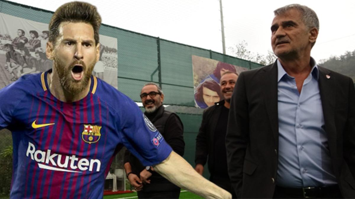 Şenol G&uuml;neş'ten Lionel Messi itirafı