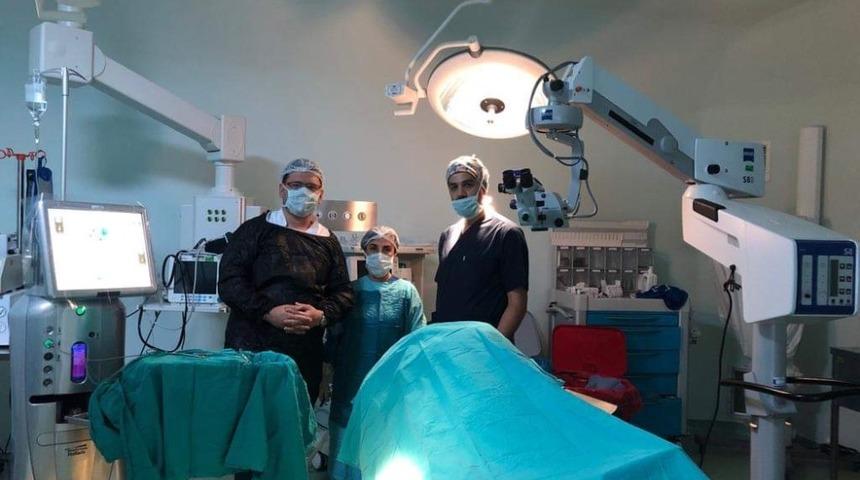 Finike Devlet Hastanesinde katarakt ameliyatları başladı