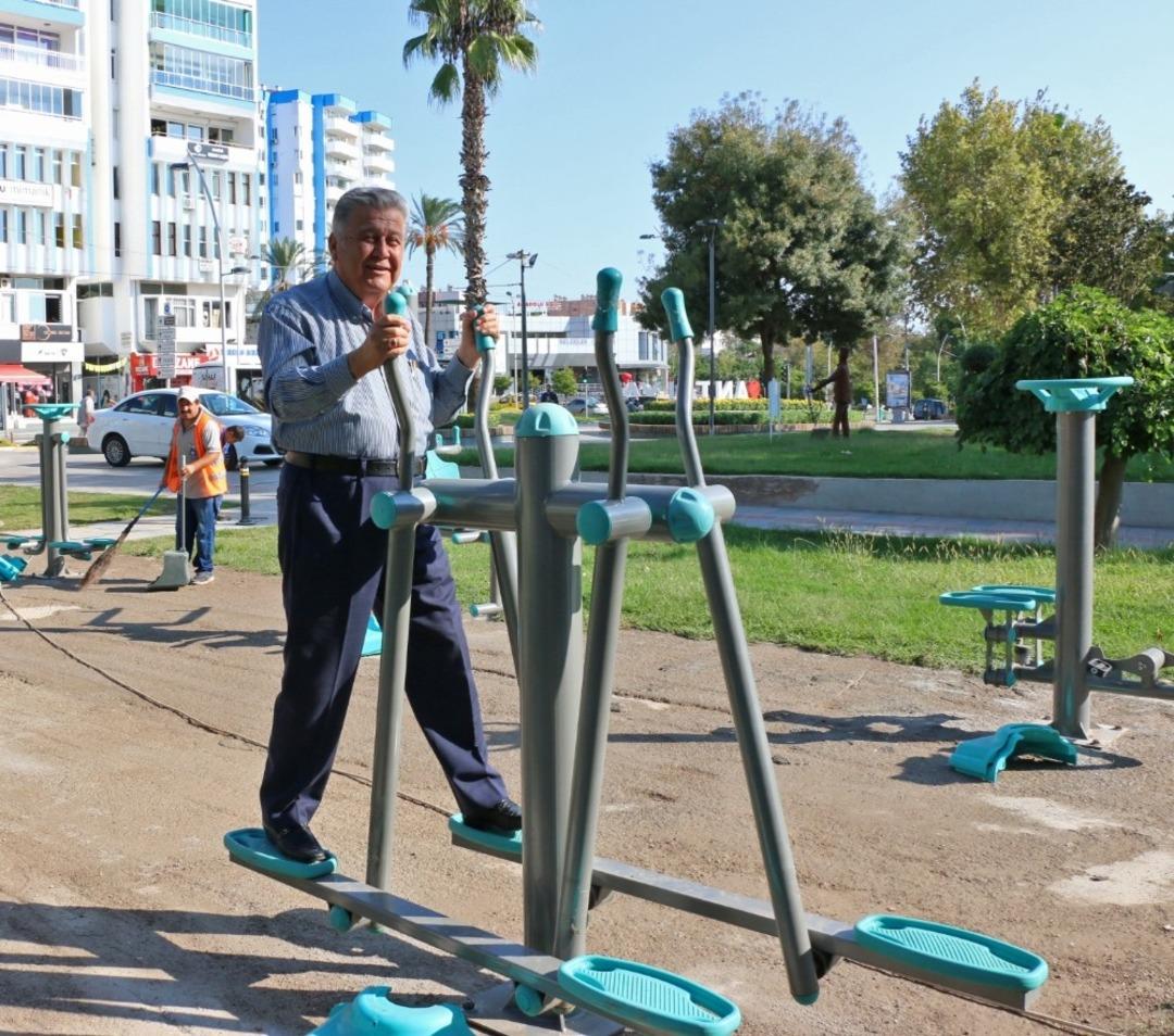 Yavuz &Ouml;zcan Parkı&rsquo;nda spor alanı oluşturuldu