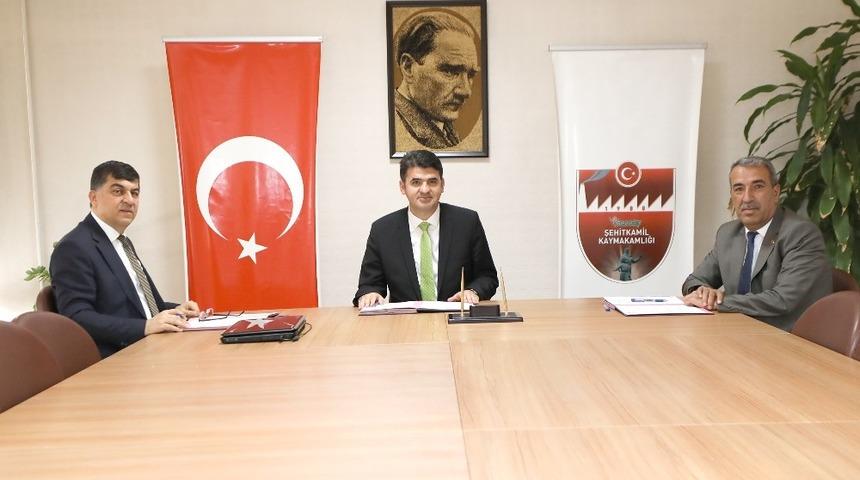 Şehitkamil&rsquo;de imzalar, eğitim i&ccedil;in atıldı